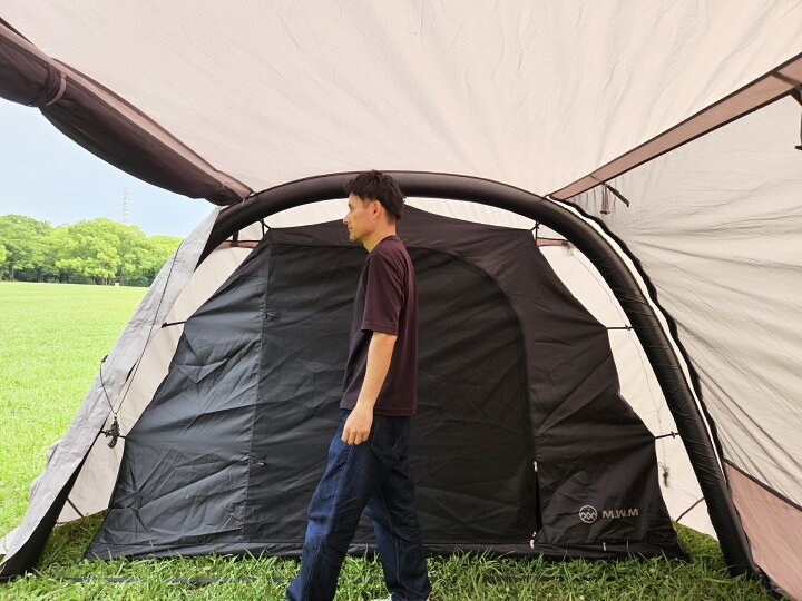 M W M READY Tent 2 エムダブリューエム エアーテントシェルター ファミリーキャンプ