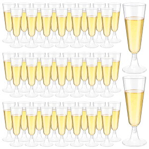 ワイングラス 使い捨て 150ml シャンパングラス プラスチック 硬質プラスチック シャンパングラス 赤ワイングラス ステムウェア ワイングラス パーティー ホリデー イベント用品 25個 40個 100