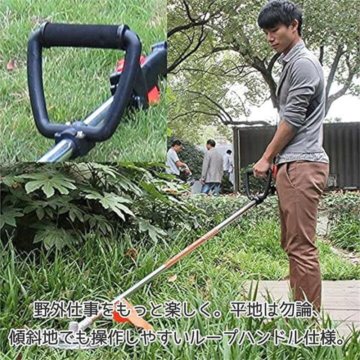楽天市場】草刈機 草刈り機 用 ループハンドル パーツ グリップ 刈払機 