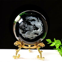楽天市場】龍 置物 5本爪 皇帝龍 水晶玉の通販