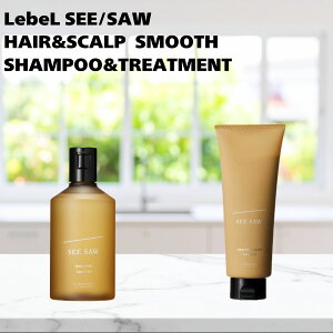 �y�Z�b�g�̔��z���x�� SEE/SAW HAIR&SCALP SHAMPOO&TREATMENT SMOOTH �V�[�\�[�@�w�A�X�L�����v�V�����v&�g���[�g�����g�[�X���[�X