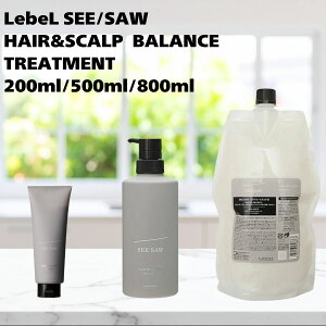 ���x�� SEE/SAW HAIR&SCALP TREATMENT BALANCE �V�[�\�[�@�w�A�X�L�����v�g���[�g�����g�o�����X