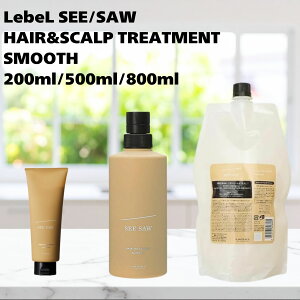 ���x�� SEE/SAW HAIR&SCALP TREATMENT SMOOTH �V�[�\�[�@�w�A�g���[�g�����g