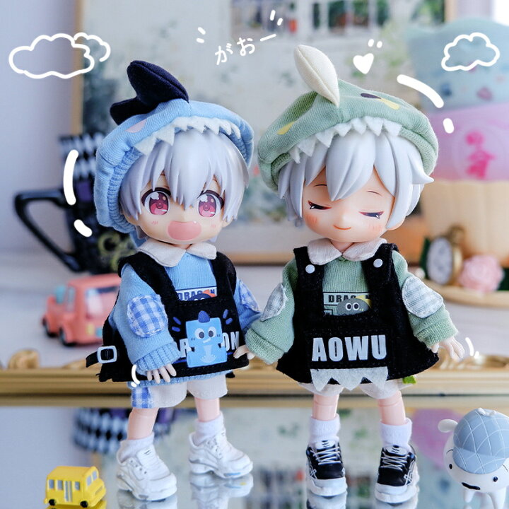 楽天市場】オビツ11 ドール 人形 服 衣装 チーム恐竜セット トップス 