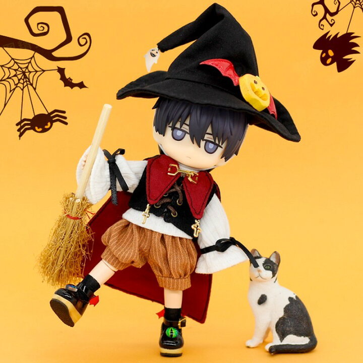 楽天市場】オビツ11 ドール 人形 服 ハロウィン 魔法使い ウィザード 5  