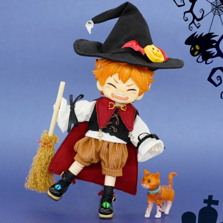 楽天市場】オビツ11 ドール 人形 服 ハロウィン 魔法使い ウィザード 5  