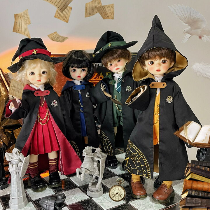 楽天市場】球体関節人形 1/6 幼SD ドール 人形 服 衣装 魔法使い 