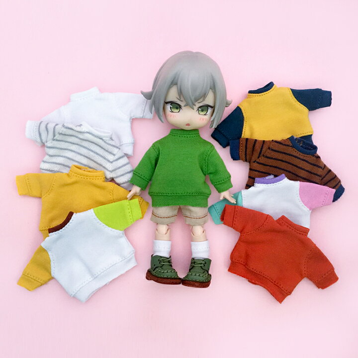 楽天市場】オビツ11 ドール 人形 服 衣装 トレーナー トップス アウト 