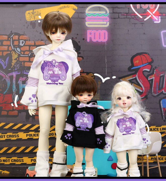 楽天市場】球体関節人形 1/6 1/4 幼SD ドール 人形 服 衣装 キャット 