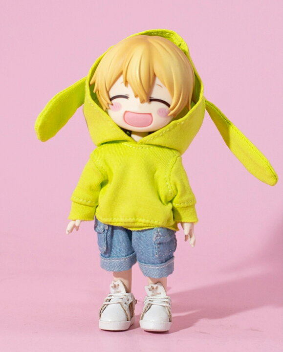 楽天市場】オビツ11 ドール 人形 服 衣装 うさ耳パーカー ポケット 