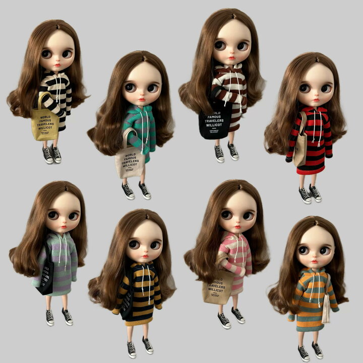 楽天市場】ブライス ネオブライス bjd ロングトレーナー トップス  