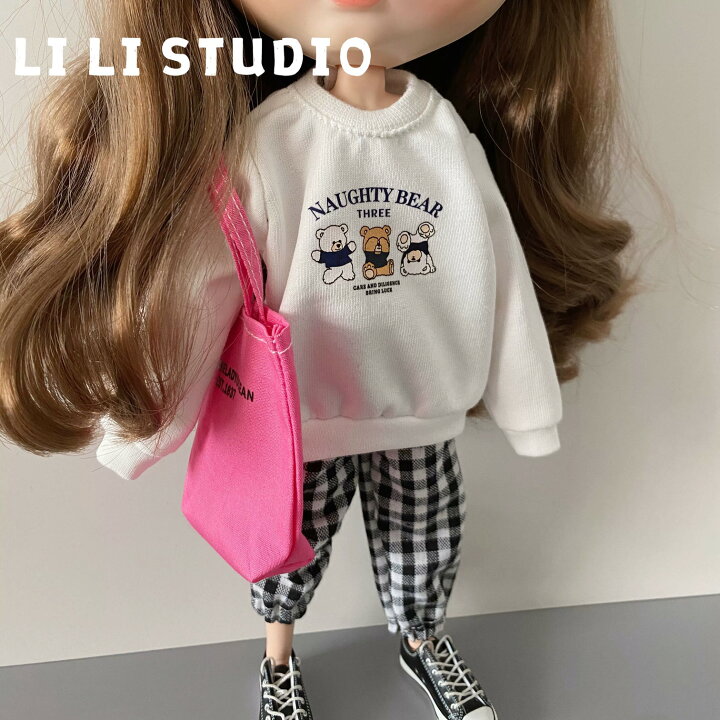 楽天市場】ブライス ネオブライス bjd トレーナー トップス クマさん 