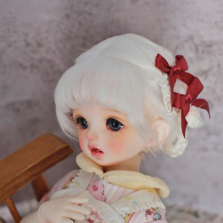 楽天市場】球体関節人形 BJD ウィッグ かつら 1/4 1/6 1/8 オビツ11  