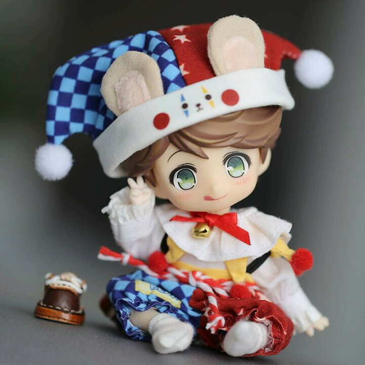 楽天市場】オビツ11 ドール 人形 服 サーカス ピエロ スーツ 3点セット 