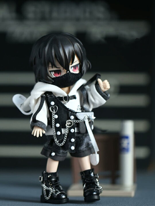 楽天市場】オビツ11 ドール 人形 服 甘辛 キャット 猫 3点セット 