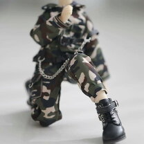 楽天市場】ドール服 1／6 迷彩服 上下セットの通販