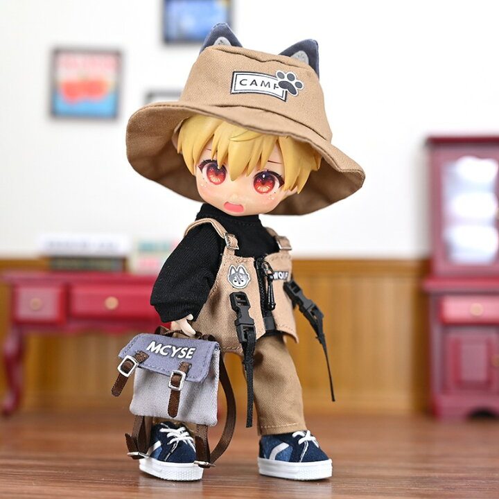 楽天市場】オビツ11 ドール 人形 服 衣装 きつね ウルフ キャンプ 