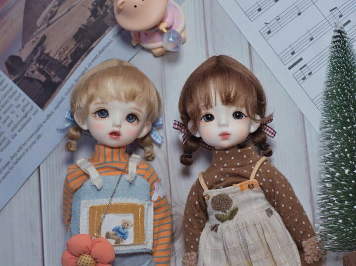 楽天市場】球体関節人形 BJD ウィッグ かつら 1/4 1/6 1/8 オビツ11 