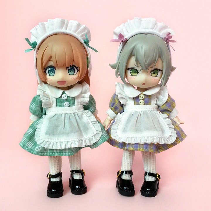 楽天市場】オビツ11 ドール 人形 服 衣装 メイド服 メイドさん ドレス 