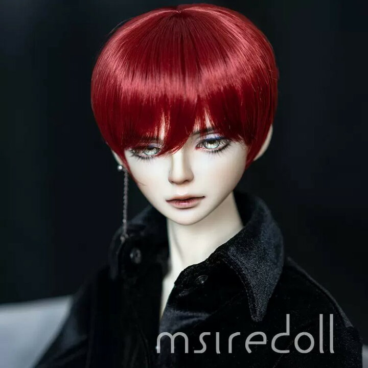 楽天市場】BJD 球体関節人形 ウィッグ 男の子 ショート 短髪 1/3 1/4 1 