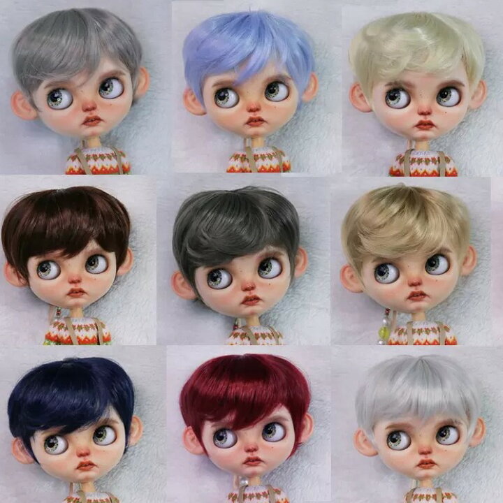 楽天市場】ブライス ネオブライス 男の子 ウィッグ bjd かつら  