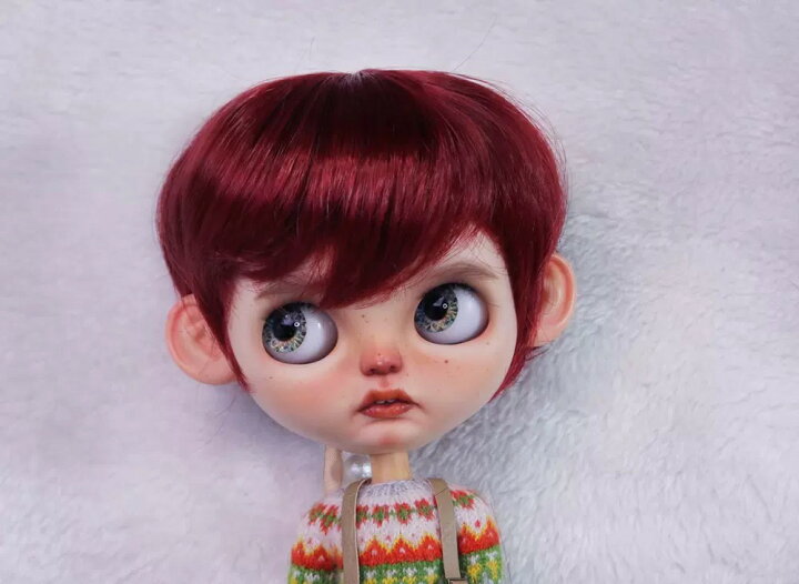 楽天市場】ブライス ネオブライス 男の子 ウィッグ bjd かつら 