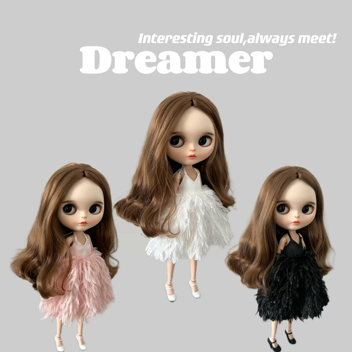楽天市場】ブライス blythe ワンピース フェザースカート 人形 ネオ 