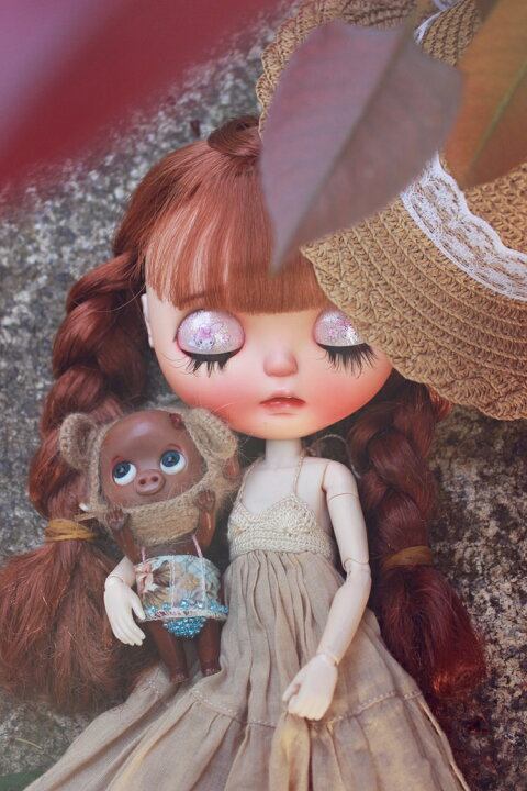 楽天市場】ブライス ネオブライス bjd 帽子 ハット 麦わら帽子 