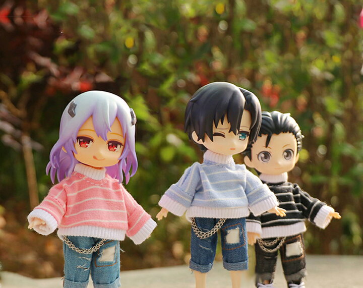 楽天市場】オビツ11 ドール 人形 服 衣装 チェーンジーンズ ジーンズ 