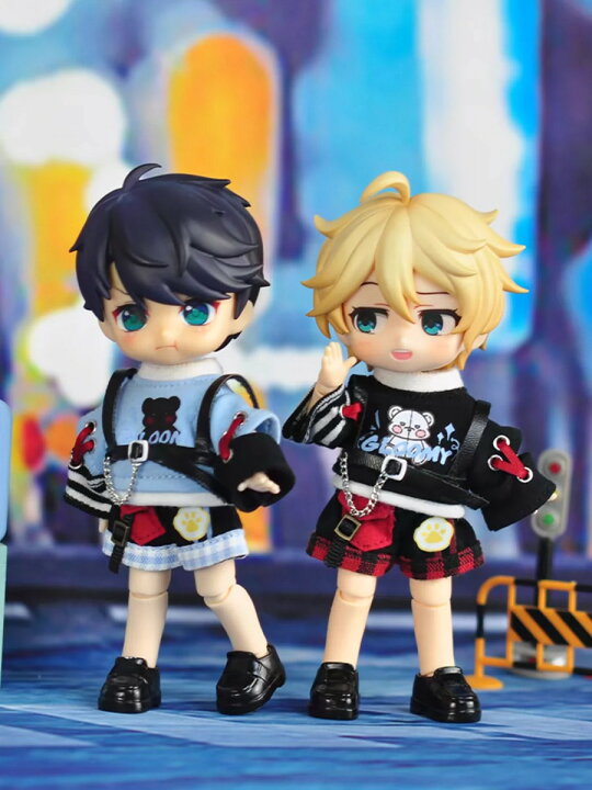 楽天市場】オビツ11 ドール 人形 服 くま 3点セット トップス&ボトムス  