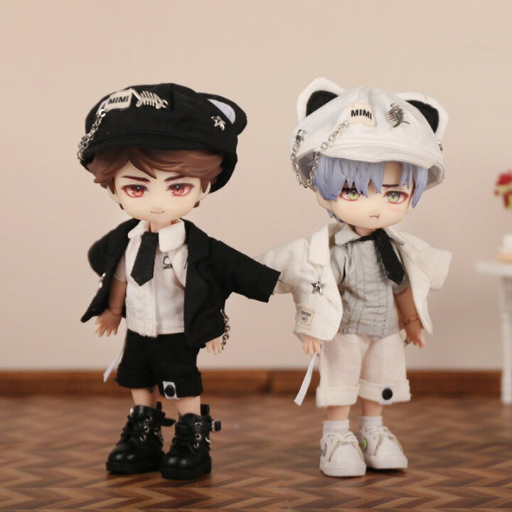 楽天市場】オビツ11 ドール 人形 服 衣装 猫紳士 スーツ 7点セット 
