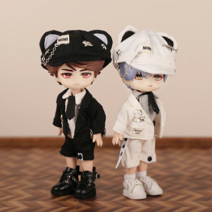 楽天市場】オビツ11 ドール 人形 服 衣装 猫紳士 スーツ 7点セット 