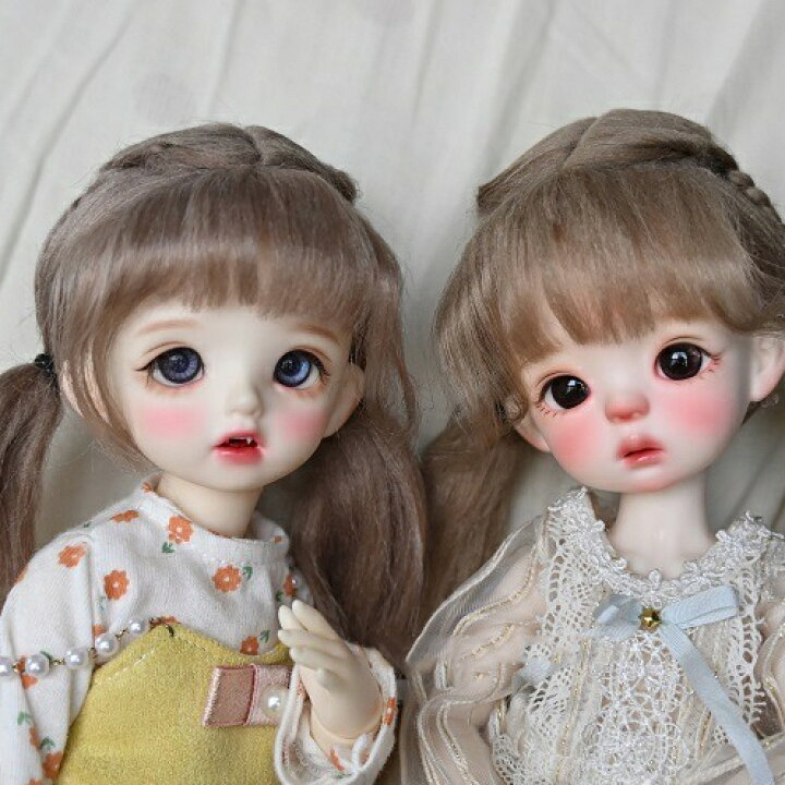 楽天市場】球体関節人形 BJD ウィッグ かつら 1/4 1/6 1/8 オビツ11 