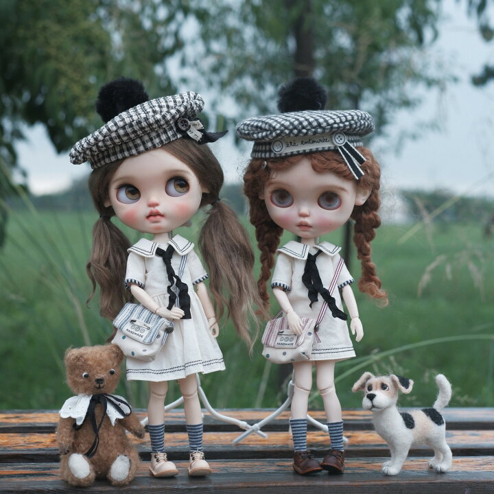 楽天市場】ブライス ネオブライス blythe セーラー風シスタードレス 