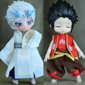 オビツ11 ドール 人形 服チャイニーズポップカルチャー風 アニメ衣装 アウトフィット オビツ 11cm ob11 ねんどろいど オビツろいど 人形服 人形用服 衣装 阿巳2.0用 1/6 1/12 YMY UFDOLL