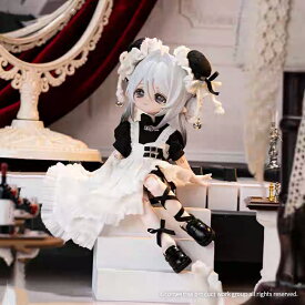 オビツ11 ドール 人形 服 コスプレ ドール服 OB11 BJD ドールワンピース 可愛い コスチューム イベント 仮装 5点セット ワンピース&エプロン&おだんご&ソックス&レッグアクセサリー オビツ 11cm ねんどろいど オビツろいど 1/12