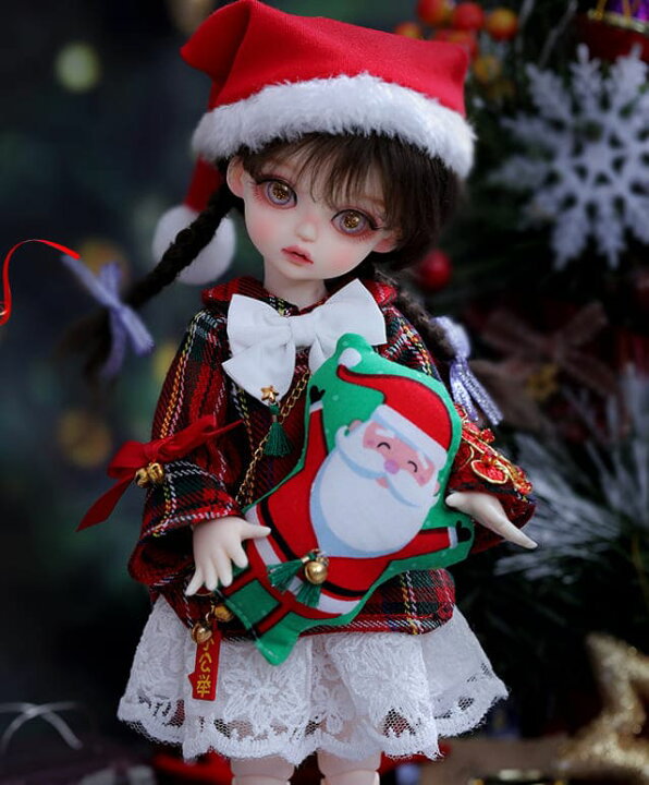 楽天市場】球体関節人形 女の子 Macaron クリスマス フルセット 本体 