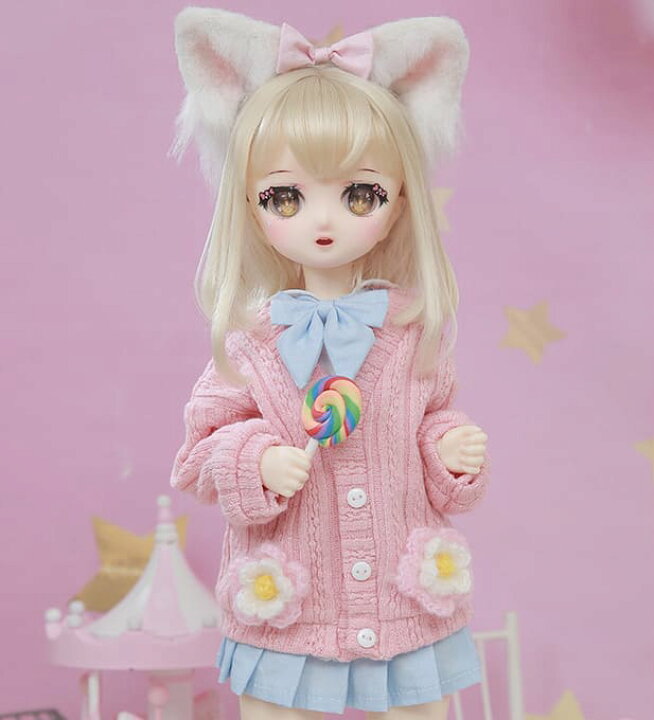 楽天市場】球体関節人形 女の子 Naiko フルセット 本体 服 ウィッグ  