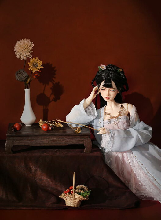 楽天市場】球体関節人形 女の子 フルセット 本体 服 ウィッグ BJD 1/3 