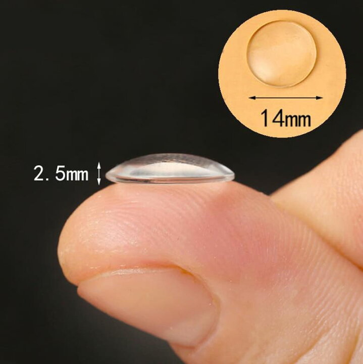 楽天市場】カスタムブライス用 14mm アイチップ ガラス セット 透明  