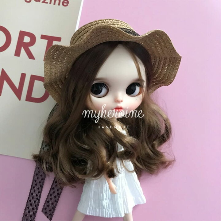 楽天市場 ブライス Blythe 麦わら帽子 レディース メッシュ 夏用帽子 アウトドア おしゃれ 夏 サマー 帽子 ハット 人形 ネオブライス アクセサリー Bjd 球体関節人形 My Heroine