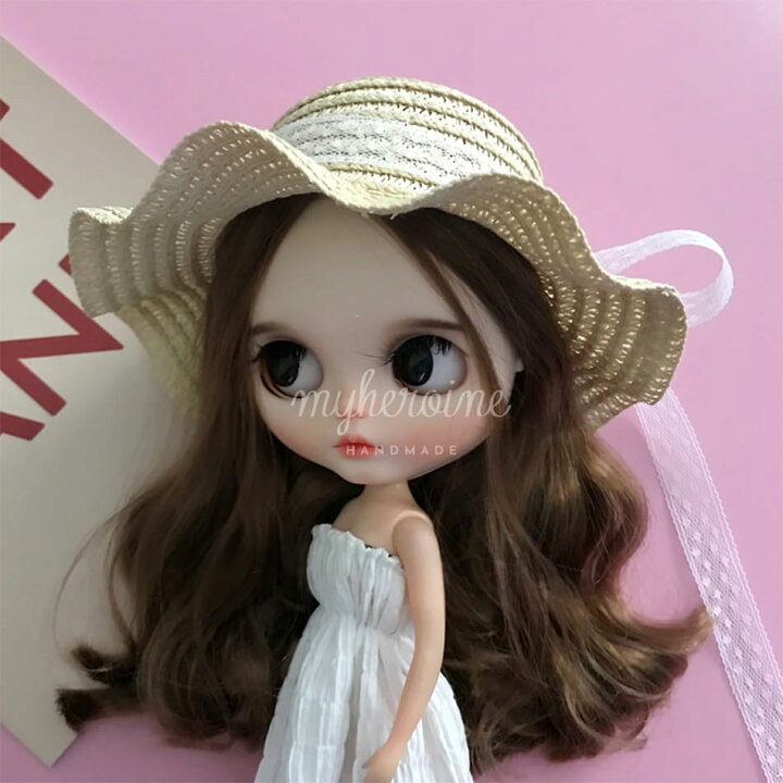 楽天市場】ブライス blythe 麦わら帽子 レディース メッシュ 夏用帽子  