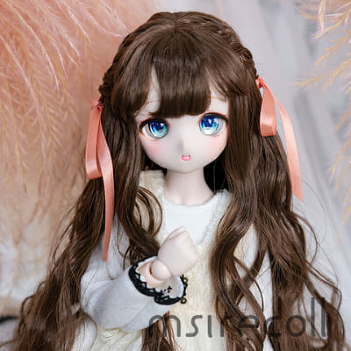楽天市場】全4色 ドール ウィッグ 長髪 ロング 髪 1/3 SD BJD 女の子 