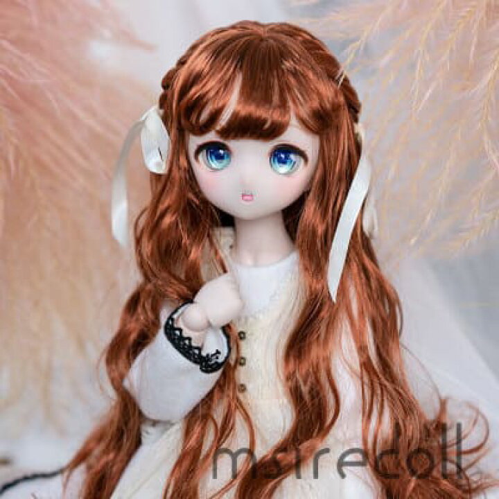 楽天市場】全4色 ドール ウィッグ 長髪 ロング 髪 1/3 SD BJD 女の子  