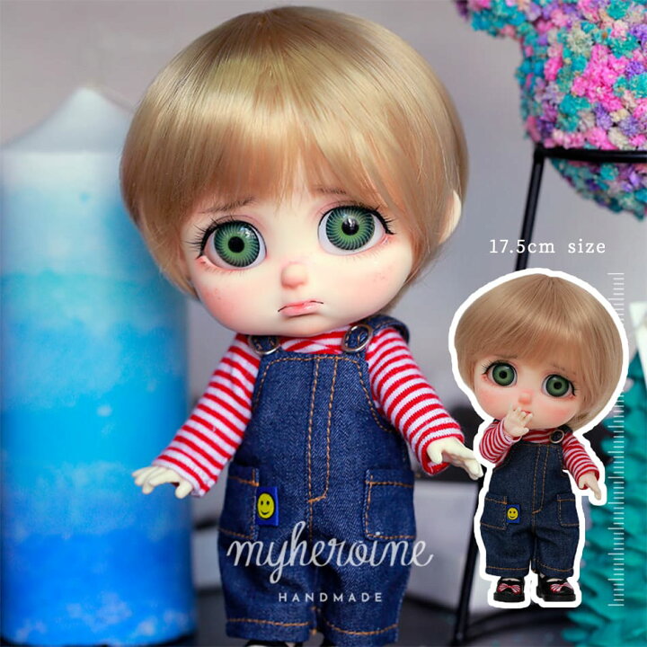 楽天市場】ドール 人形 男の子 pitty 本体 服 ウィッグ フルセット  