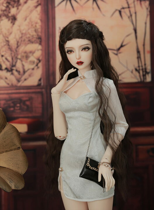 楽天市場 ドール 人形 女の子 Yiru 本体 服 ウィッグ フルセット 球体関節人形 Bjd 1 3 ドール 洋服セット ハンドメイド ボディ 球体 関節 セット ドール服 服 カスタムドール My Heroine