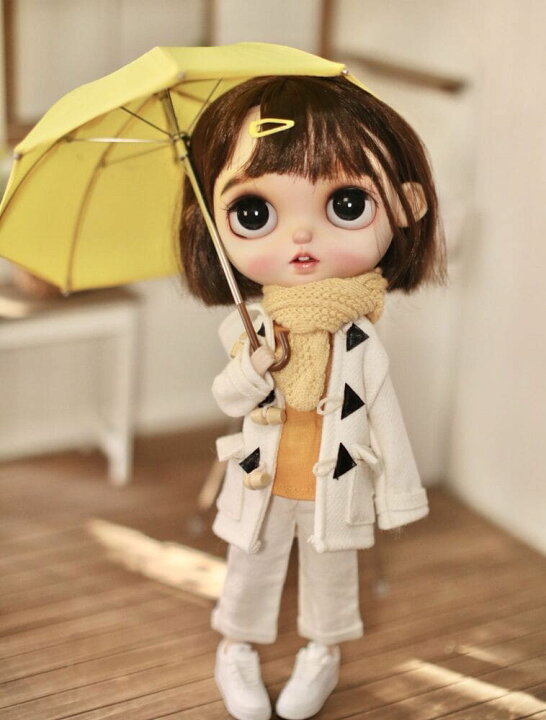 楽天市場 ブライス Blythe 服 アウター コート 人形 ネオブライス 服 Bjd 球体関節人形 My Heroine
