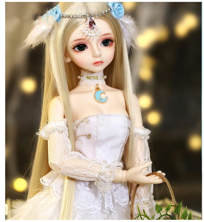楽天市場】球体関節人形 女の子 フルセット 本体 服 ウィッグ BJD 1/4 
