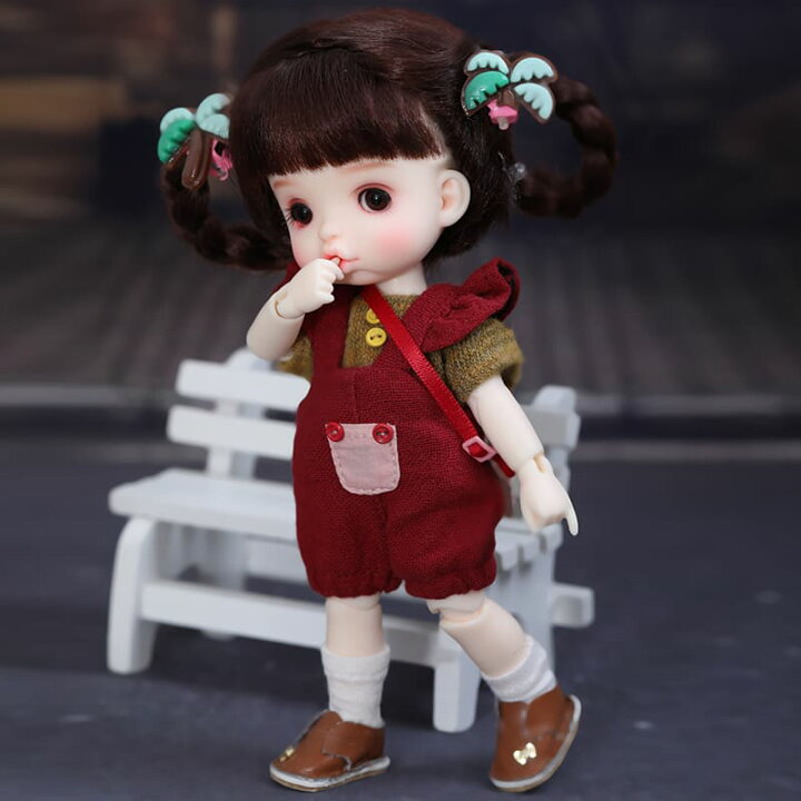 楽天市場】ドール 人形 女の子 Fanfan 本体 服 ウィッグ フルセット 