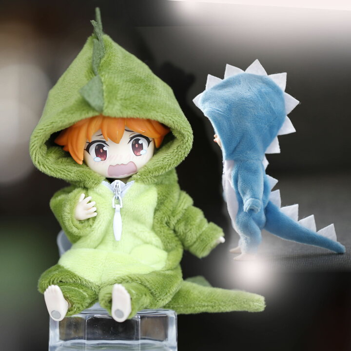 楽天市場】オビツ11 ドール 人形 服 衣装 恐竜 コスプレ 怪獣 パジャマ 